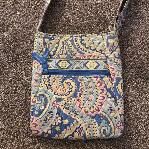 Retired Vera Bradley Crossbody Capri Blue - Picture 1 of 4